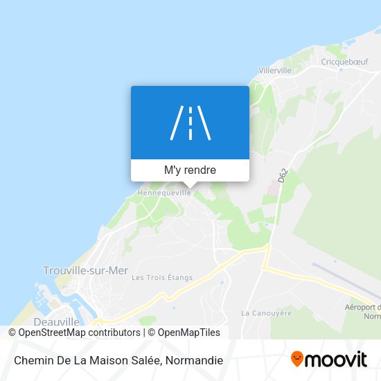Chemin De La Maison Salée plan