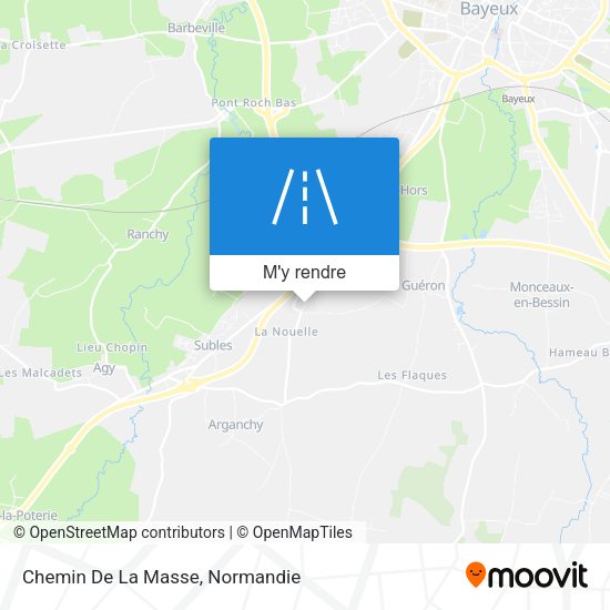 Chemin De La Masse plan