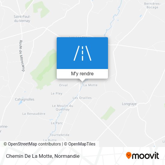 Chemin De La Motte plan