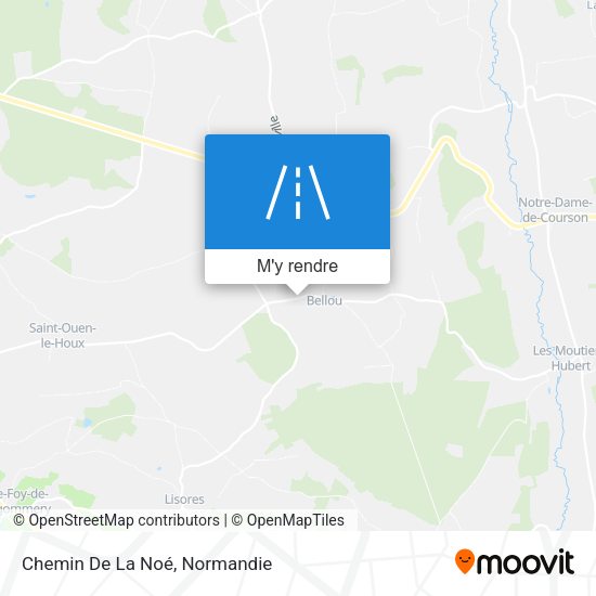 Chemin De La Noé plan