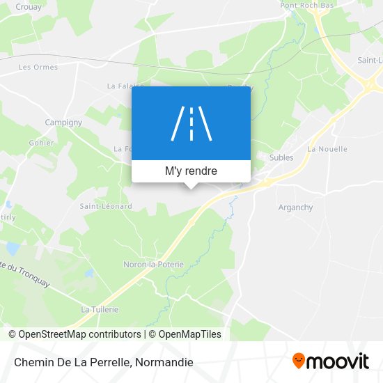 Chemin De La Perrelle plan