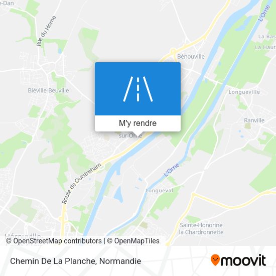 Chemin De La Planche plan