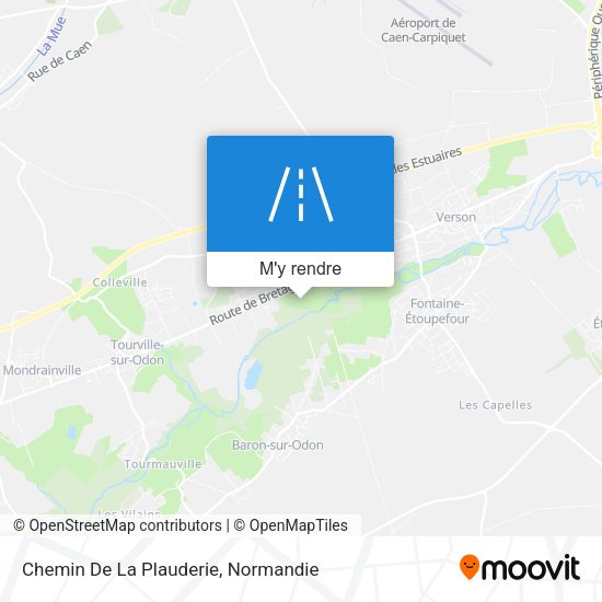 Chemin De La Plauderie plan