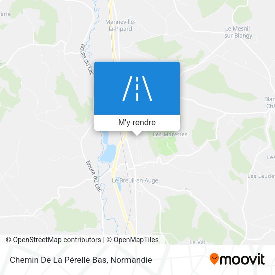 Chemin De La Pérelle Bas plan