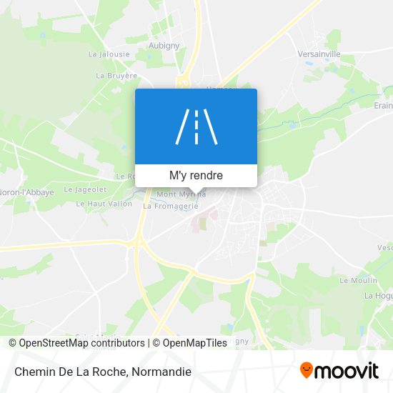 Chemin De La Roche plan