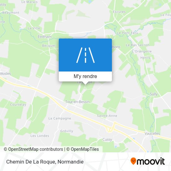 Chemin De La Roque plan