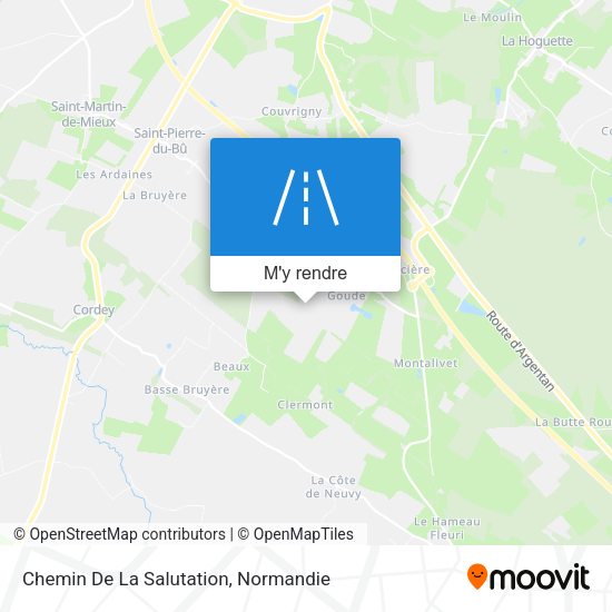 Chemin De La Salutation plan