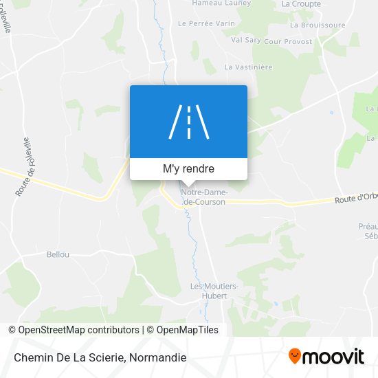 Chemin De La Scierie plan