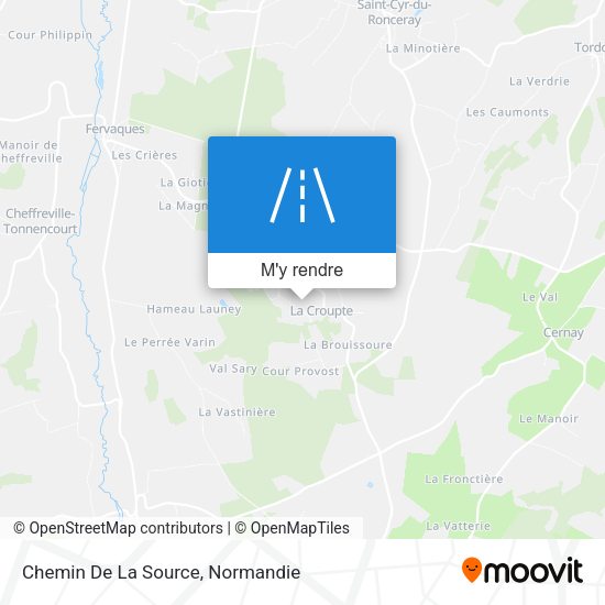 Chemin De La Source plan