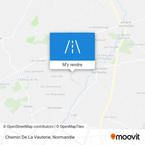 Chemin De La Vauterie plan
