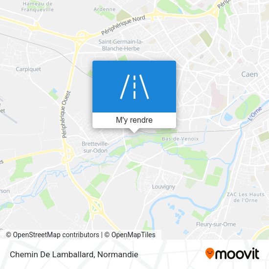 Chemin De Lamballard plan