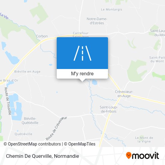Chemin De Querville plan