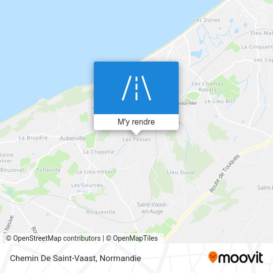 Chemin De Saint-Vaast plan