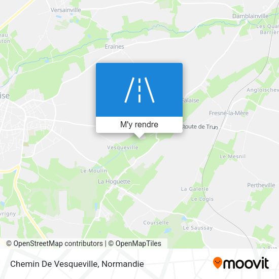 Chemin De Vesqueville plan