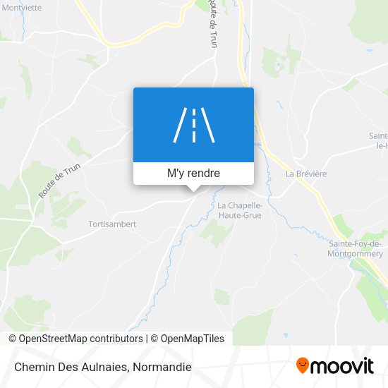 Chemin Des Aulnaies plan