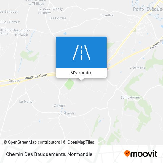 Chemin Des Bauquements plan