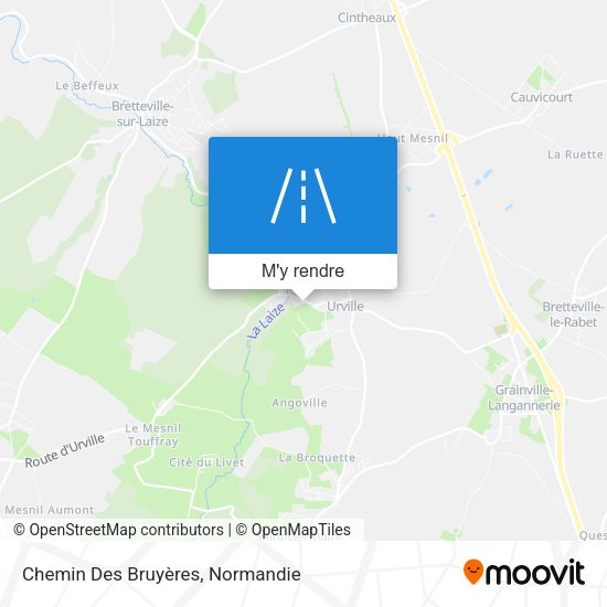 Chemin Des Bruyères plan