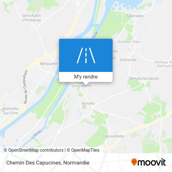 Chemin Des Capucines plan