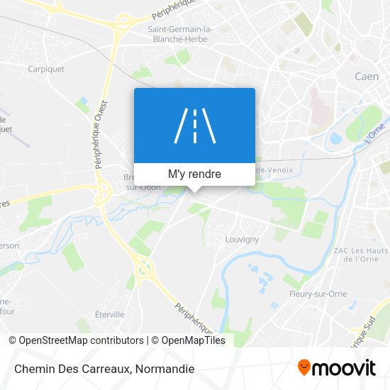 Chemin Des Carreaux plan