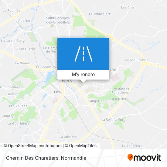 Chemin Des Charetiers plan