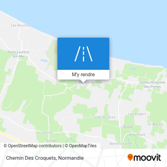 Chemin Des Croquets plan