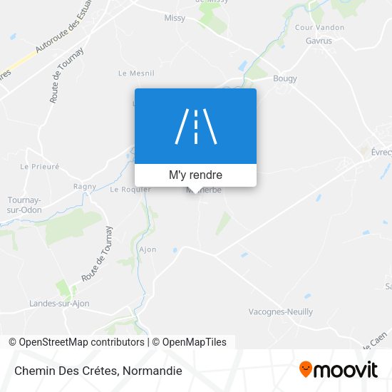 Chemin Des Crétes plan
