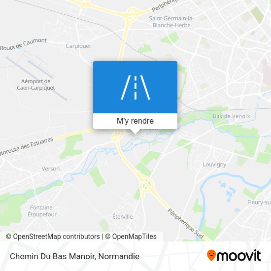 Chemin Du Bas Manoir plan