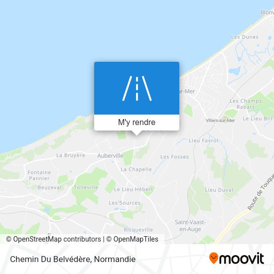 Chemin Du Belvédère plan