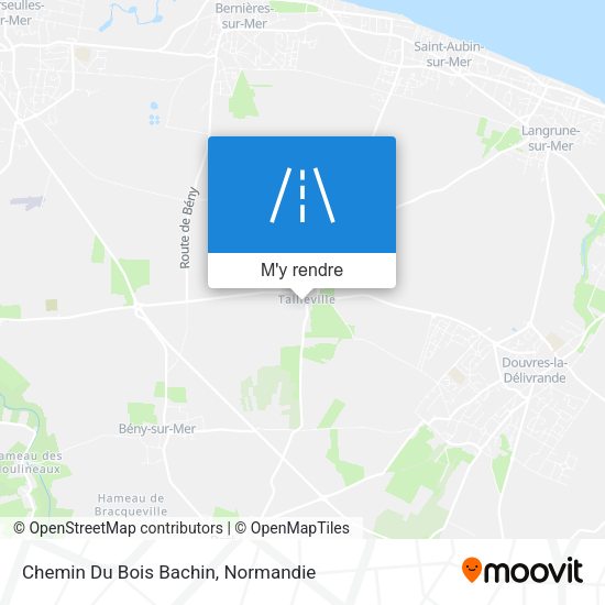 Chemin Du Bois Bachin plan