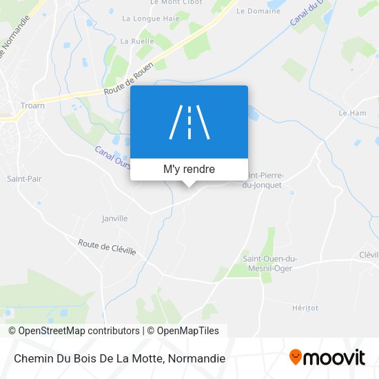 Chemin Du Bois De La Motte plan