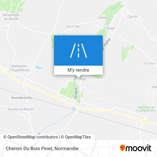 Chemin Du Bois Pinet plan