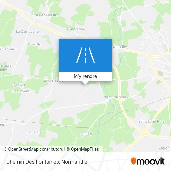 Chemin Des Fontaines plan