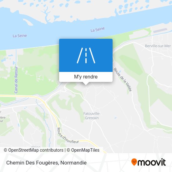 Chemin Des Fougères plan