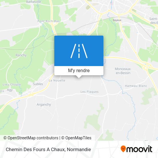 Chemin Des Fours A Chaux plan