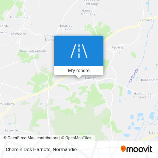 Chemin Des Harnots plan