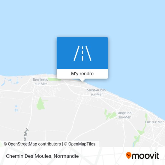 Chemin Des Moules plan