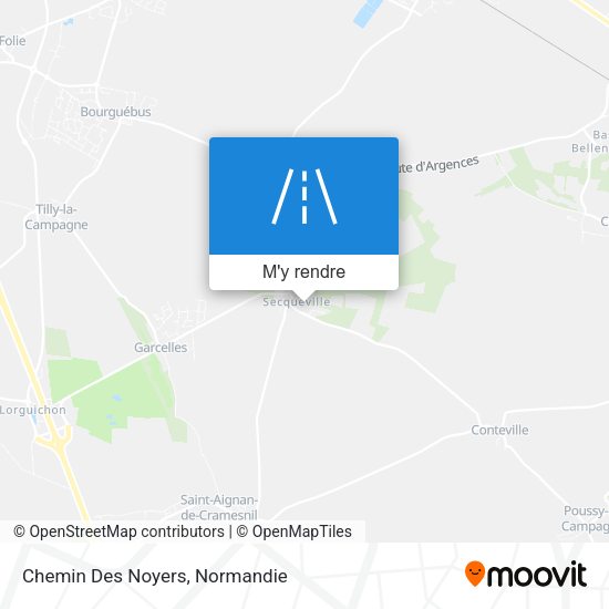 Chemin Des Noyers plan