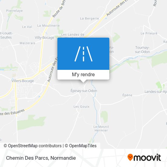 Chemin Des Parcs plan