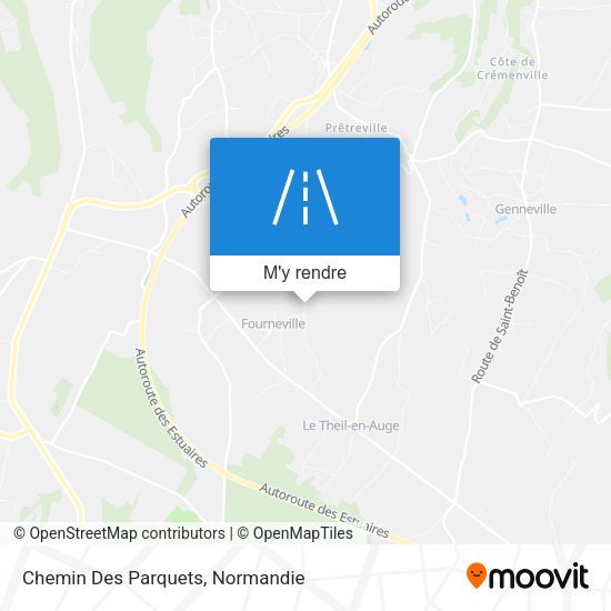 Chemin Des Parquets plan