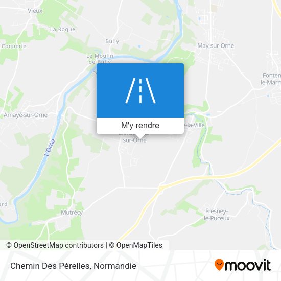 Chemin Des Pérelles plan