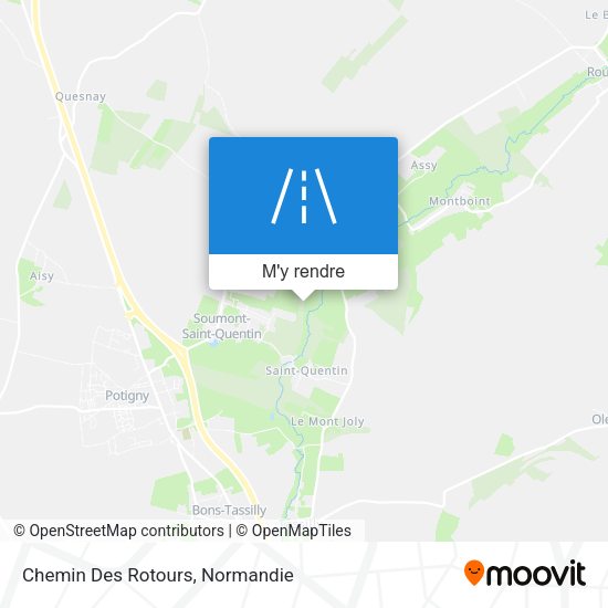 Chemin Des Rotours plan