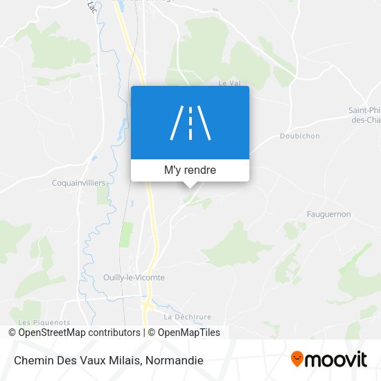 Chemin Des Vaux Milais plan