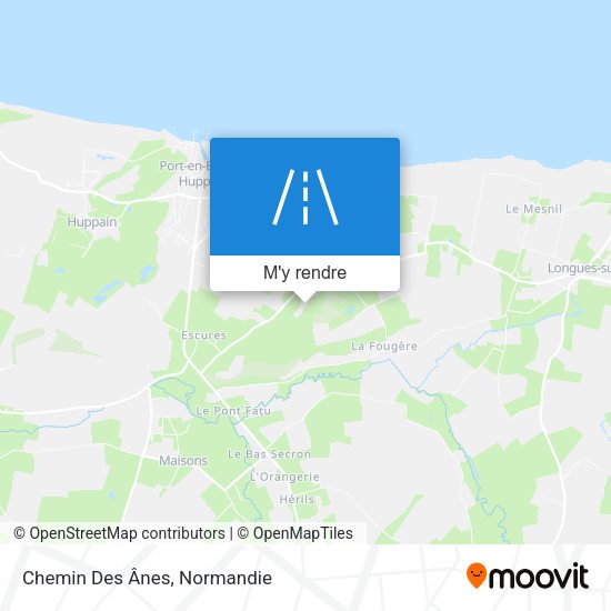 Chemin Des Ânes plan