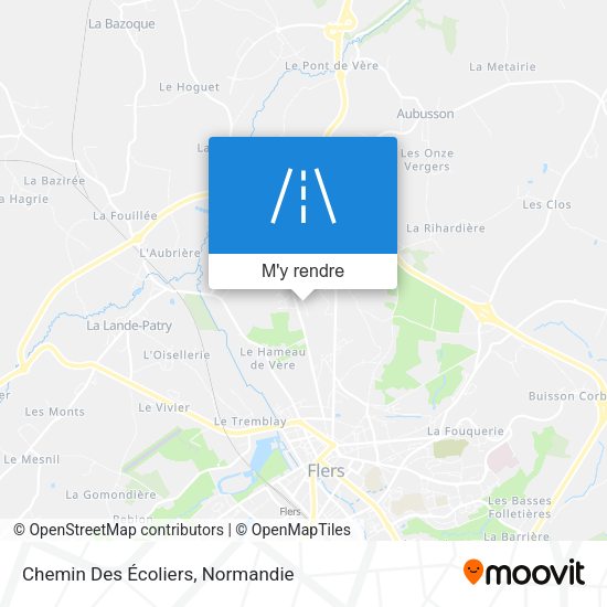 Chemin Des Écoliers plan