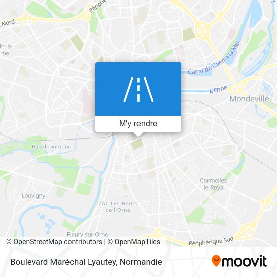 Boulevard Maréchal Lyautey plan
