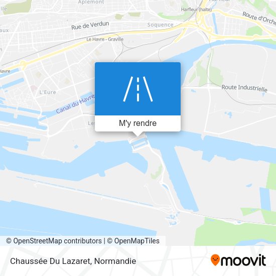 Chaussée Du Lazaret plan