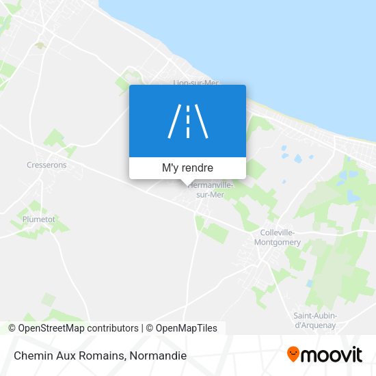 Chemin Aux Romains plan