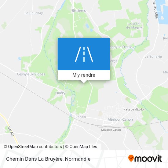 Chemin Dans La Bruyère plan