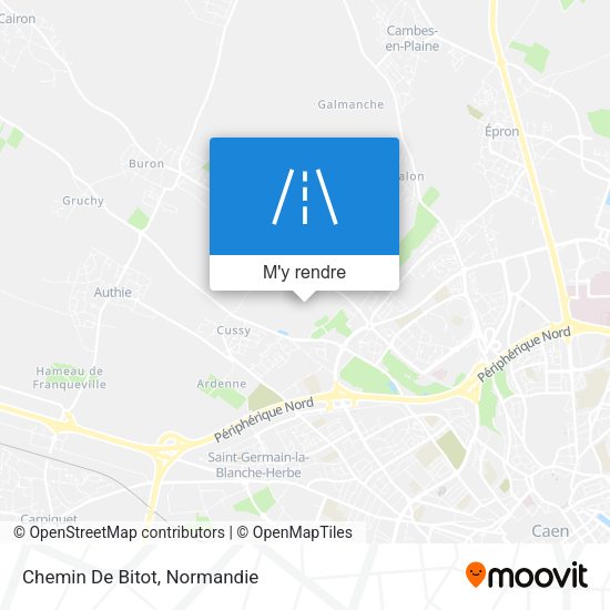 Chemin De Bitot plan