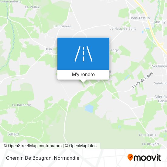 Chemin De Bougran plan
